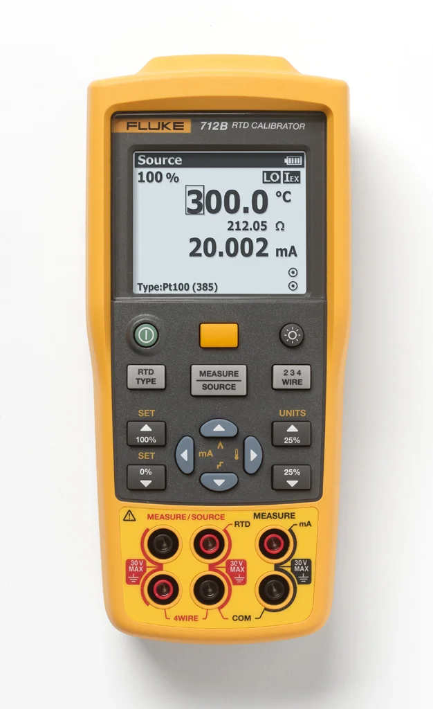 Калібратор температурних давачів RTD Fluke 712B