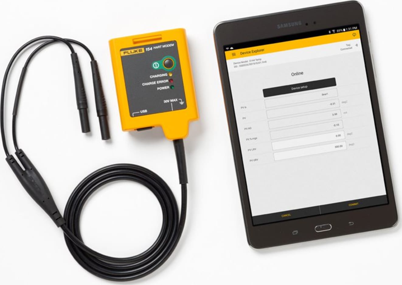 Калібратор Fluke 154 з функцією HART
