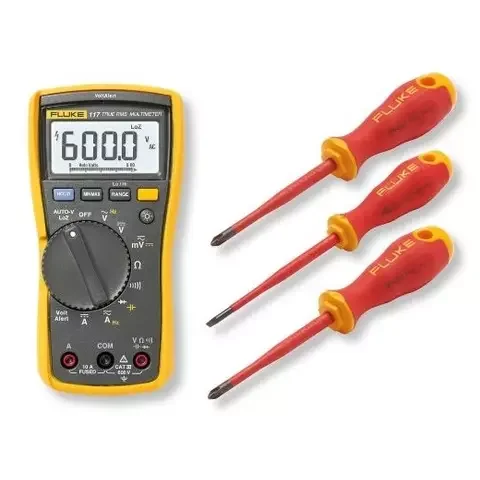 Мільтиметр Fluke 117 EUR + 3 викрутки