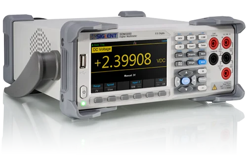 SDM3055 5 ½-розрядні цифрові мультиметри з двома дисплеями