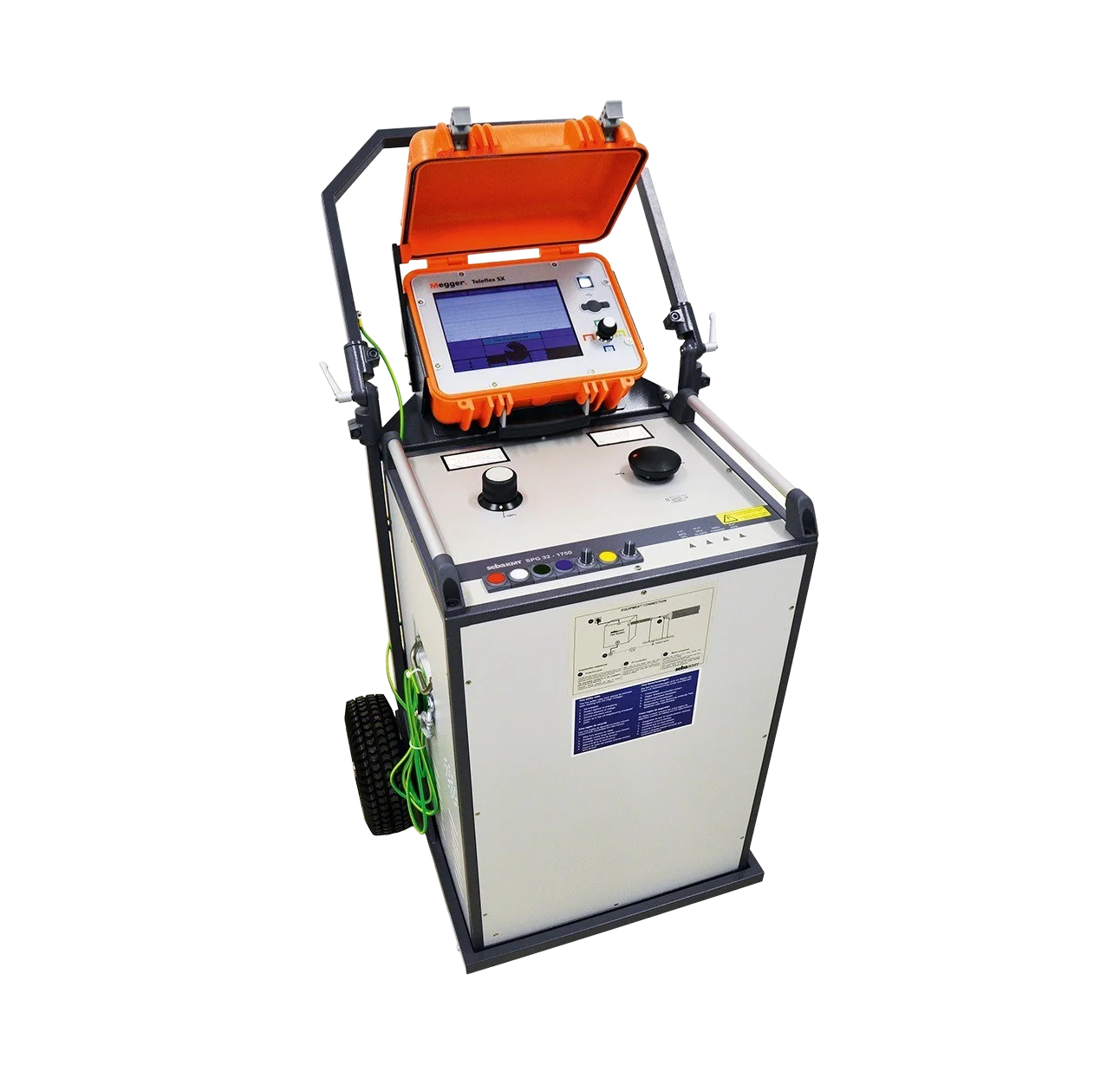 SFX32 (Surgeflex 32): система випробування кабелів 32 кВ, 1750 Дж та визначення місця пошкодження