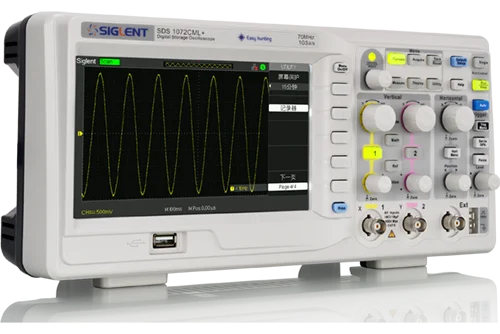 Цифрові осцилографи серії SDS1000 CML+ з пам'яттовуванням даних